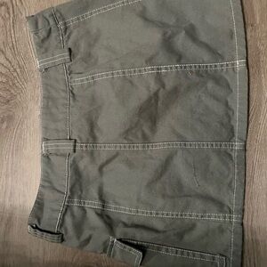 Green Cargo forever 21 Mini skirt